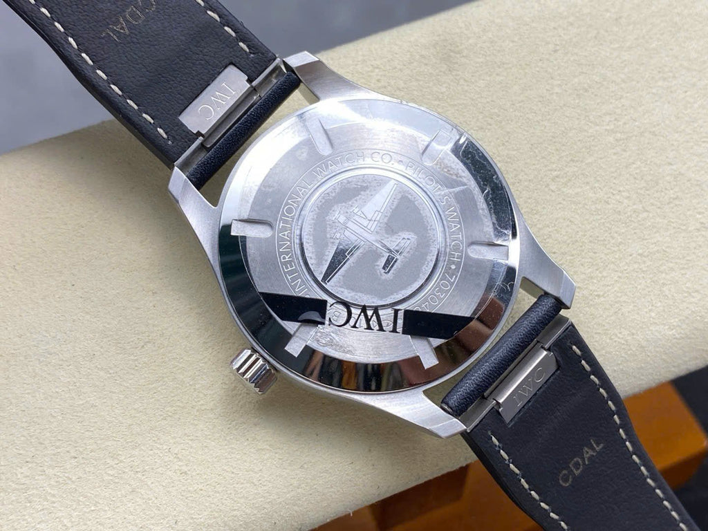 IWC Schaffhausen Pilot’s Mark XX Watch Blue Dial 40mm
