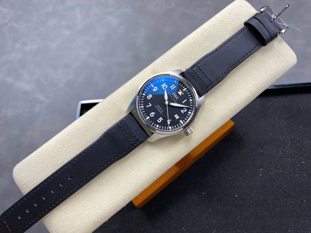 IWC Schaffhausen Pilot’s Mark XX Black Dial Watch 40mm