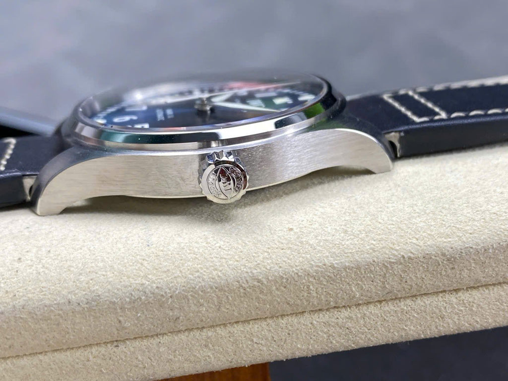 IWC Schaffhausen Pilot’s Mark XX Watch Blue Dial 40mm