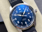 IWC Schaffhausen Pilot’s Mark XX Watch Blue Dial 40mm