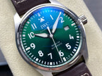 IWC Schaffhausen Pilot’s Mark XX Green Dial Watch 40mm