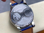 Jacob &amp; Co Panda  Watch Leather Strap Blue 50mm
