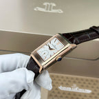 Jaeger LeCoultre Watch Tribute Small Seconds 2 Dial White And Gray 28.3x47mm