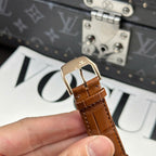 Jaeger LeCoultre Watch Ultrathin Perpetual Calendar Leather Strap 39mm