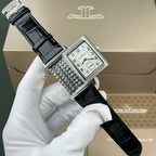 Jaeger LeCoultre Watch Tribute Small Seconds 2 Dial Black And White 28.3x47mm