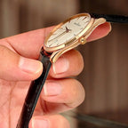 Jaeger LeCoultre Watch Ultra thin Date Q1232510 Rose Gold Leather Strap 40mm
