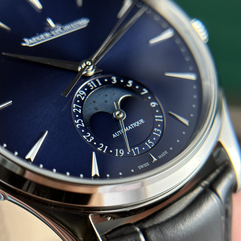 Jaeger Lecoultre Watch Ultrathin Moon Blue Dial 39mm