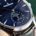 Jaeger Lecoultre Watch Ultrathin Moon Blue Dial 39mm