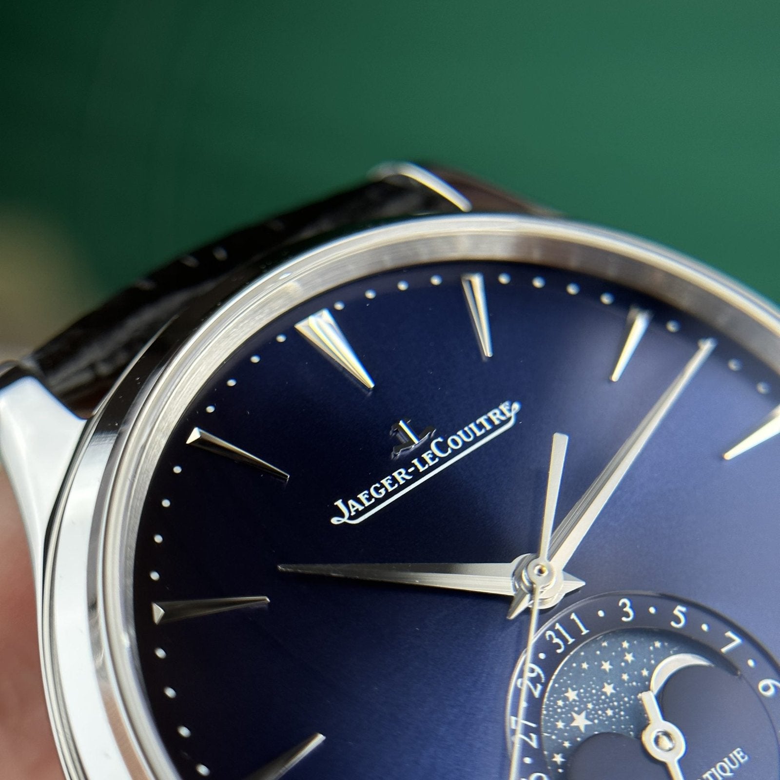 Jaeger Lecoultre Watch Ultrathin Moon Blue Dial 39mm
