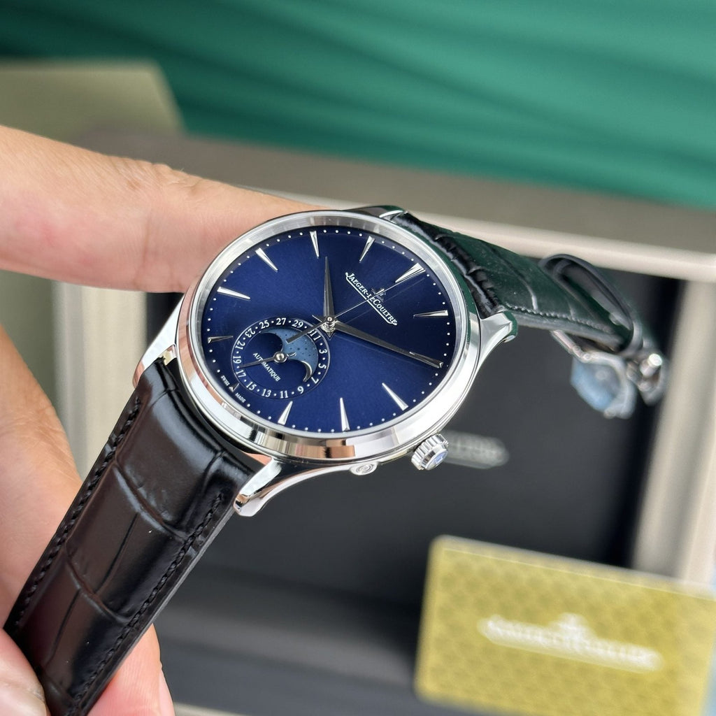 Jaeger Lecoultre Watch Ultrathin Moon Blue Dial 39mm
