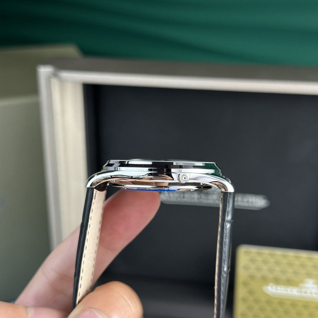 Jaeger Lecoultre Watch Ultrathin Moon Blue Dial 39mm