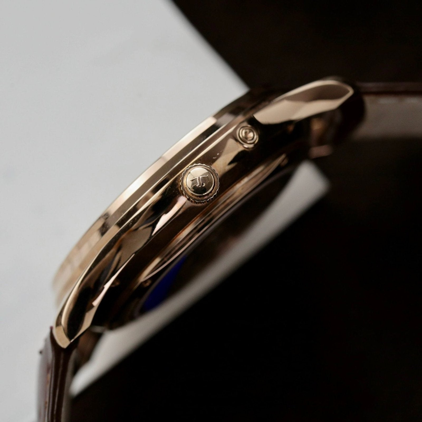 Jaeger Lecoultre Watch Ultra Thin Rose Gold 39mm