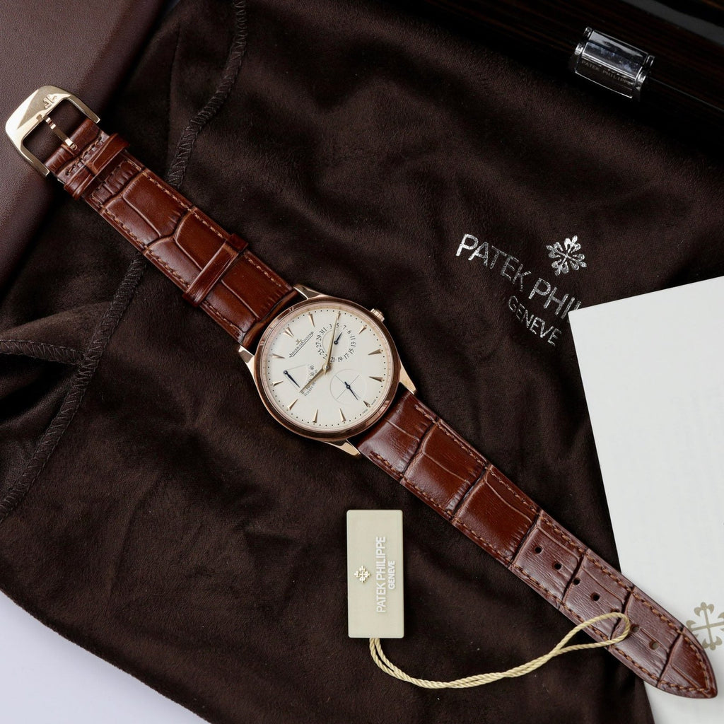 Jaeger Lecoultre Watch Ultra Thin Rose Gold 39mm