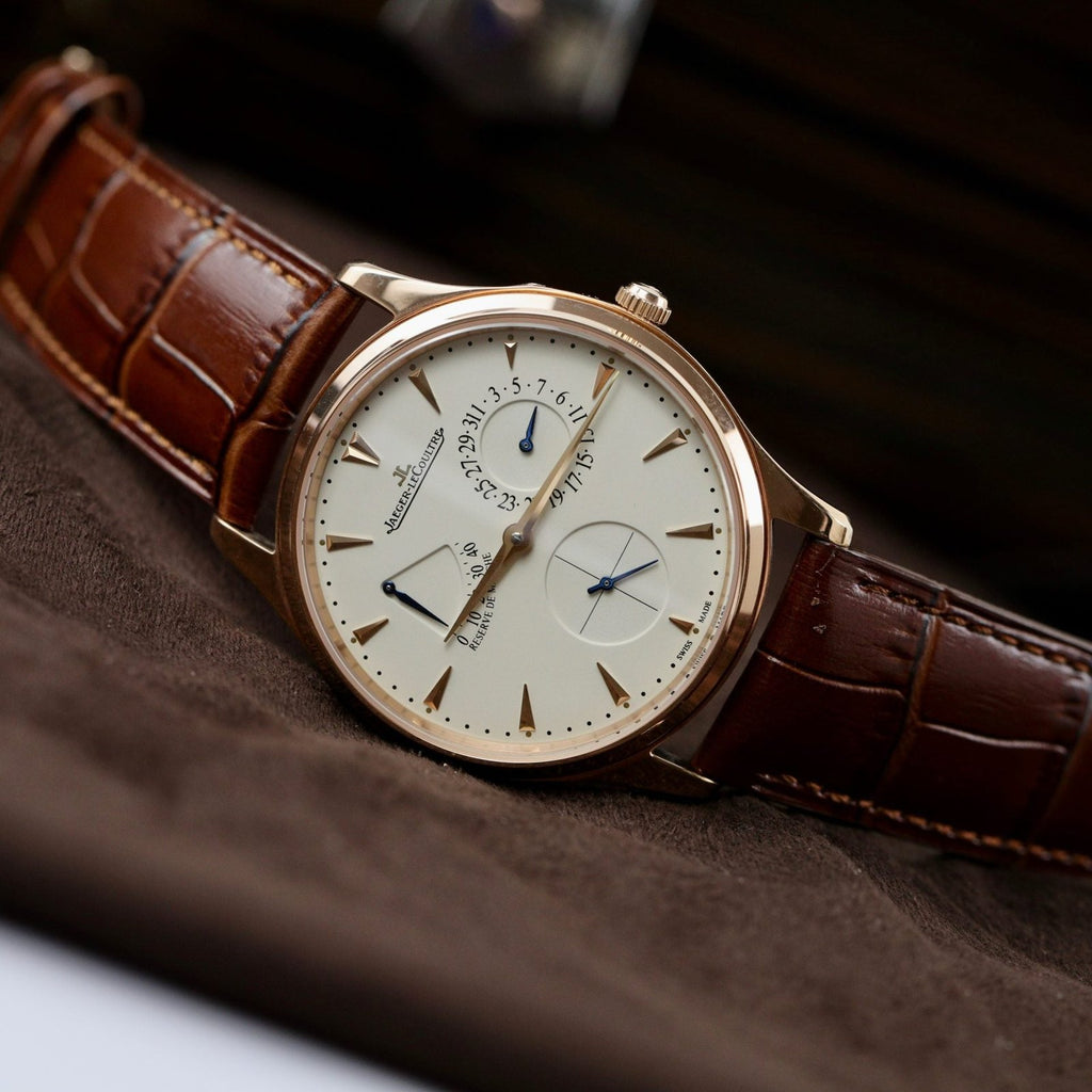 Jaeger Lecoultre Watch Ultra Thin Rose Gold 39mm