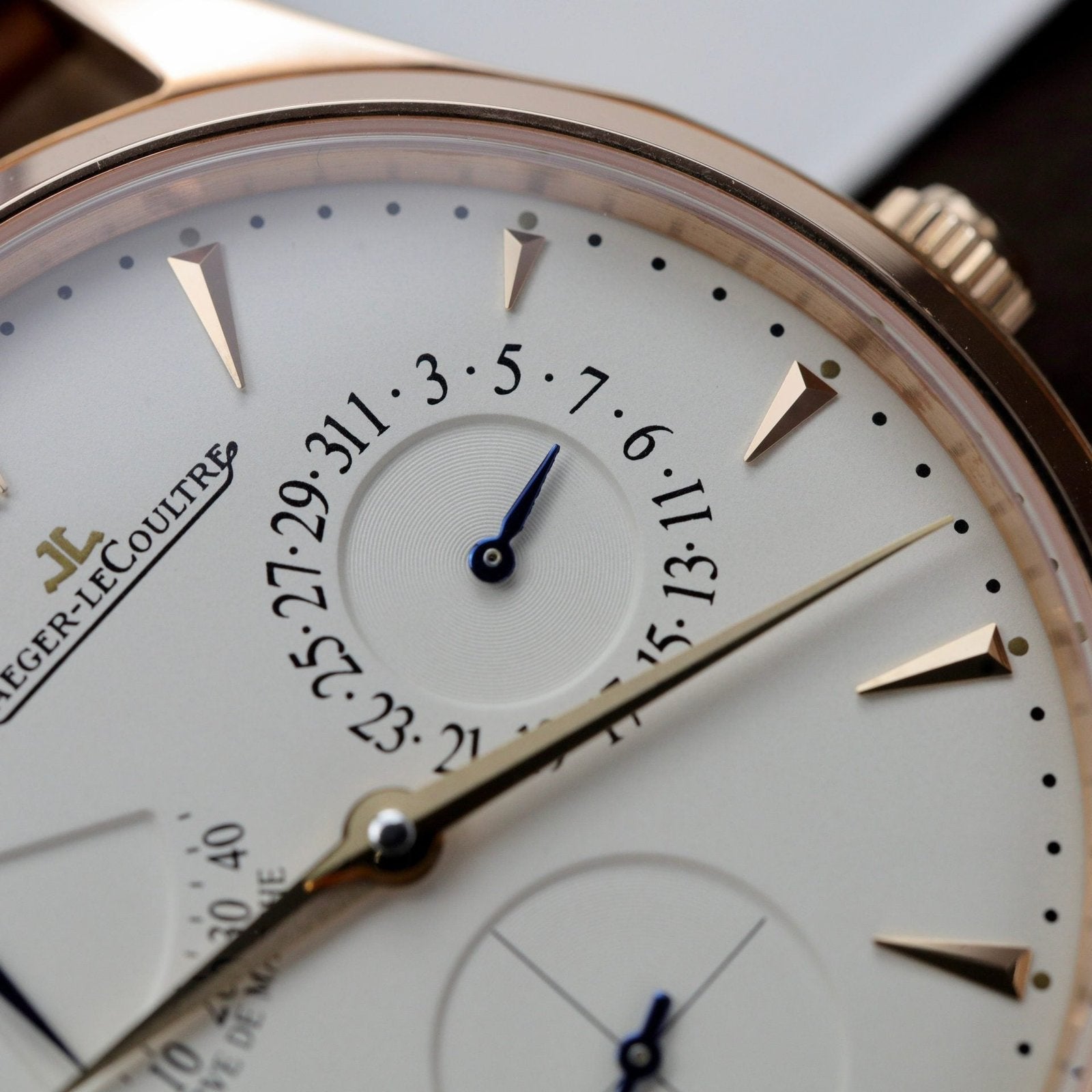 Jaeger Lecoultre Watch Ultra Thin Rose Gold 39mm