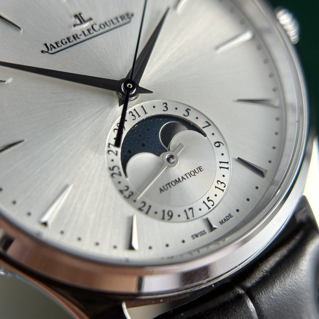 Jaeger Lecoultre Watch Ultrathin Moon White Dial 39mm