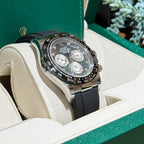 Rolex Watch Daytona Mother Of Pearl And Moissanite Diamonds Dial 40mm