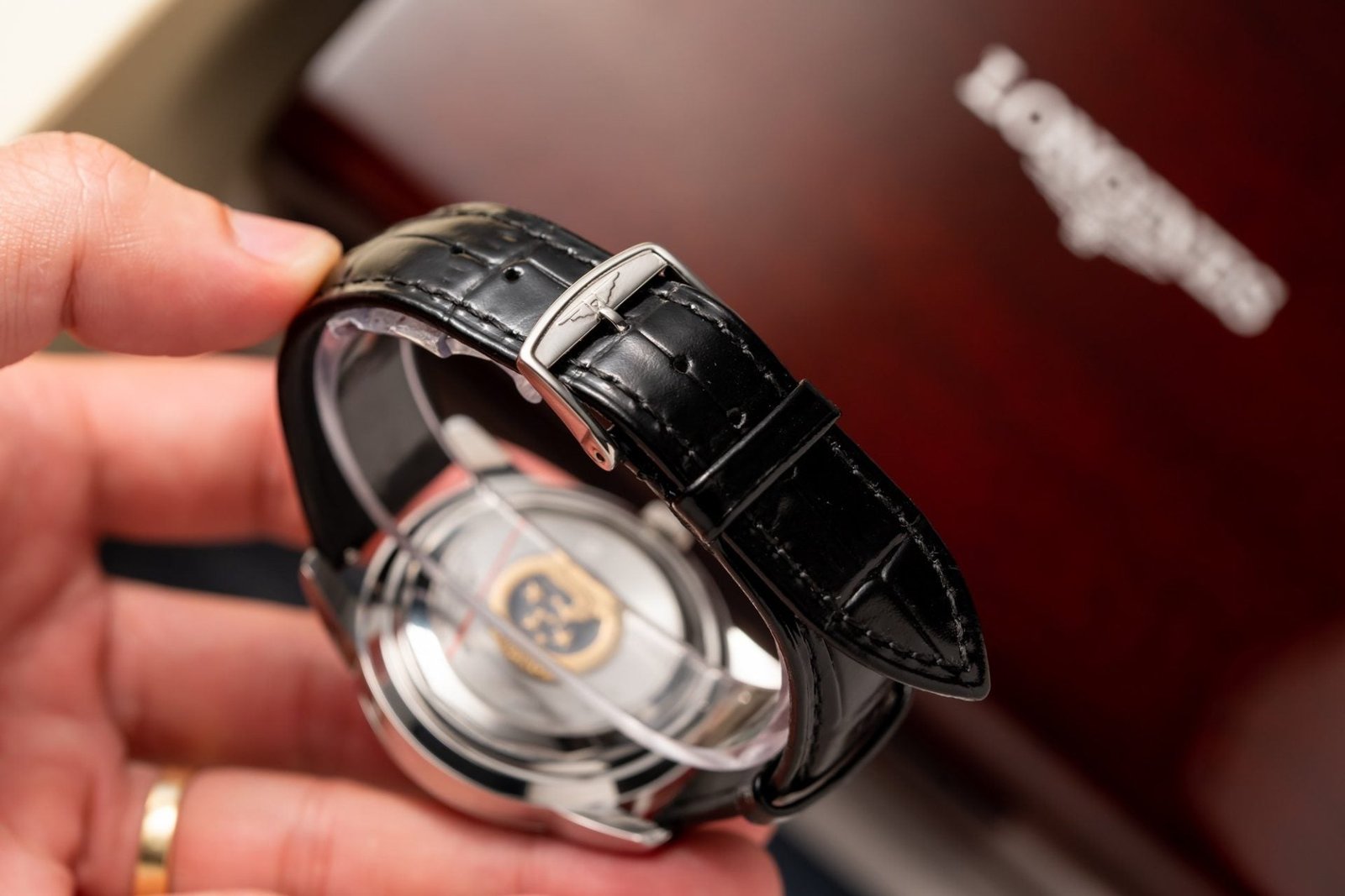 Longines Watch Conquest Heritage L1.645.4.75.4 Leather Strap 40mm