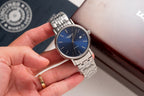 Longines Watch Lyre L4.961.4.92.6 Blue Dial Metal Wire 40mm