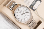 Longines Watch Lyre Cao Cấp L4.961.4.11.6 Dial White 40mm