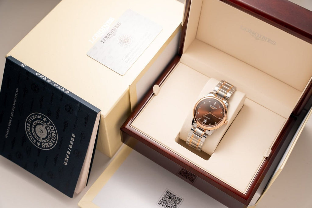 Longines Watch L2.628.5.67.7 Chocolate Dial 38.5mm