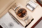Longines Watch L2.628.5.67.7 Chocolate Dial 38.5mm