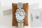 Longines Watch White Dial Metal Wire 38.5mm