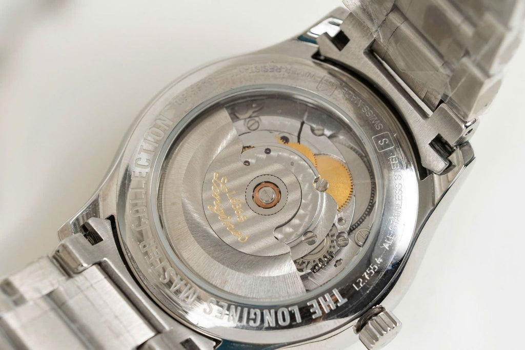Longines Watch White Dial Metal Wire 38.5mm