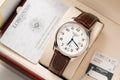 Longines Watch L2.628.5.78.7 White Dial Leather Strap 38.5mm