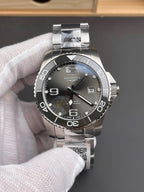 Longines Watch HydroConquest Gray Dial Automatic Swiss Movement 43mm