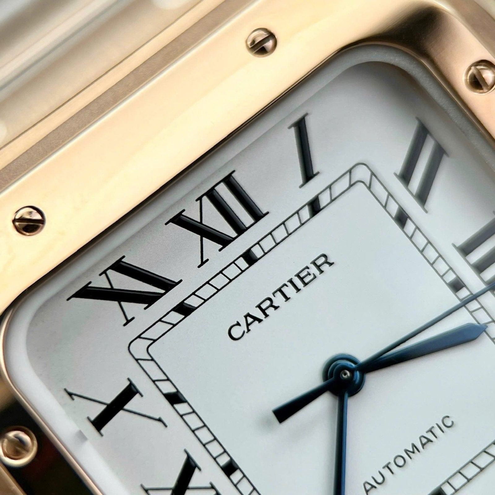 Cartier Santos WGSA0018 Watch Yellow 39.8mm