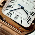 Cartier Santos WGSA0018 Watch Yellow 39.8mm