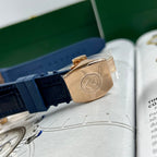 Franck Muller V45 Men’s Watch Blue Rose Gold Case 45mm