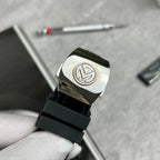 Franck Muller V45 Watch Black Leather Strap 45mm