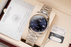Longines Watch Lyre L4.961.4.92.6 Blue Dial Metal Wire 40mm