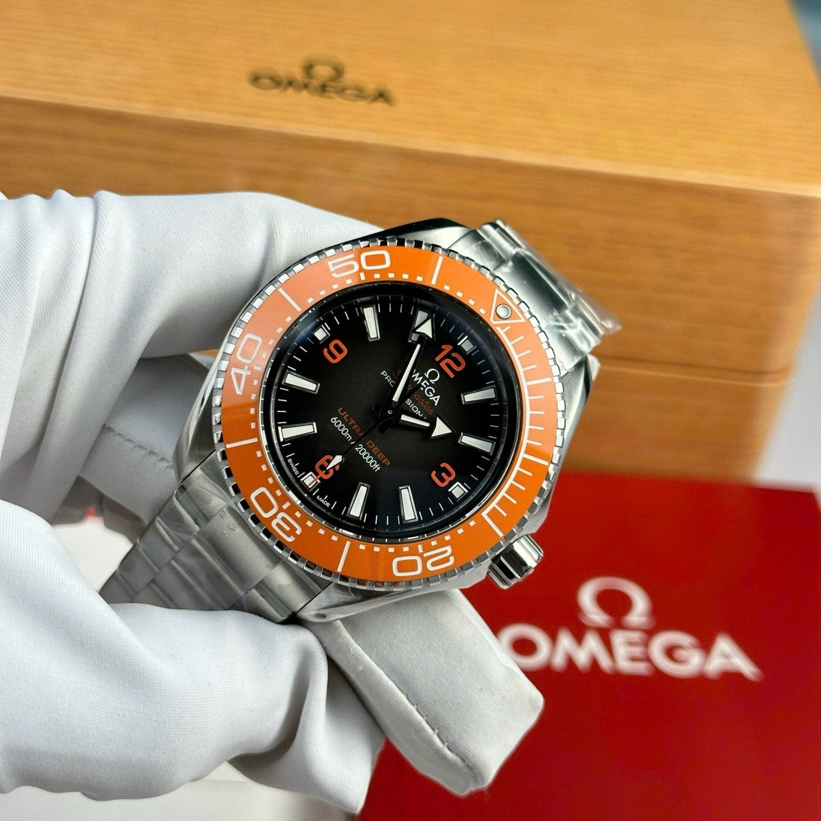 Omega Watch Seamaster Planet Ocean 6000M Ultra Deep 45.5mm