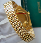 Rolex Day-Date Ombre Green Dial Watch Gold Wrapped 40mm