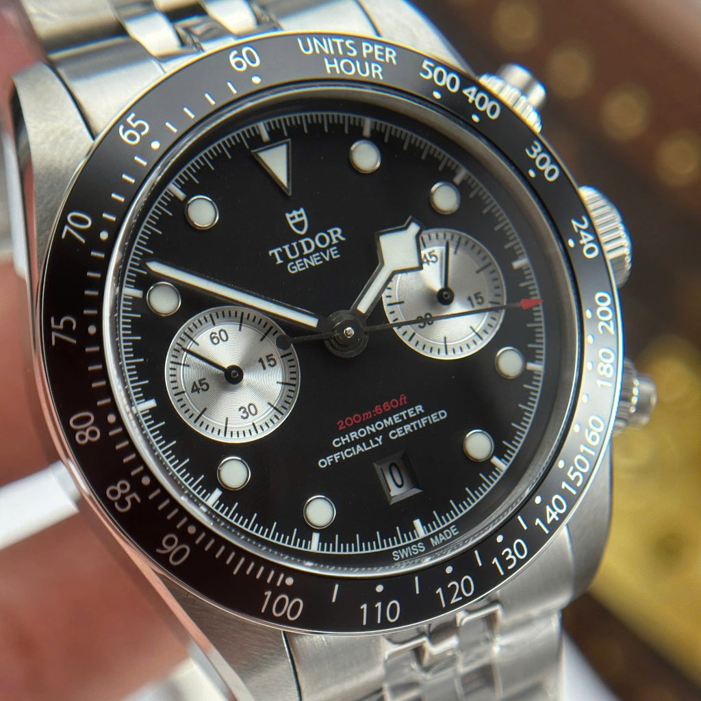 Tudor Watch Black Bay Chronograph Black Dial 41mm