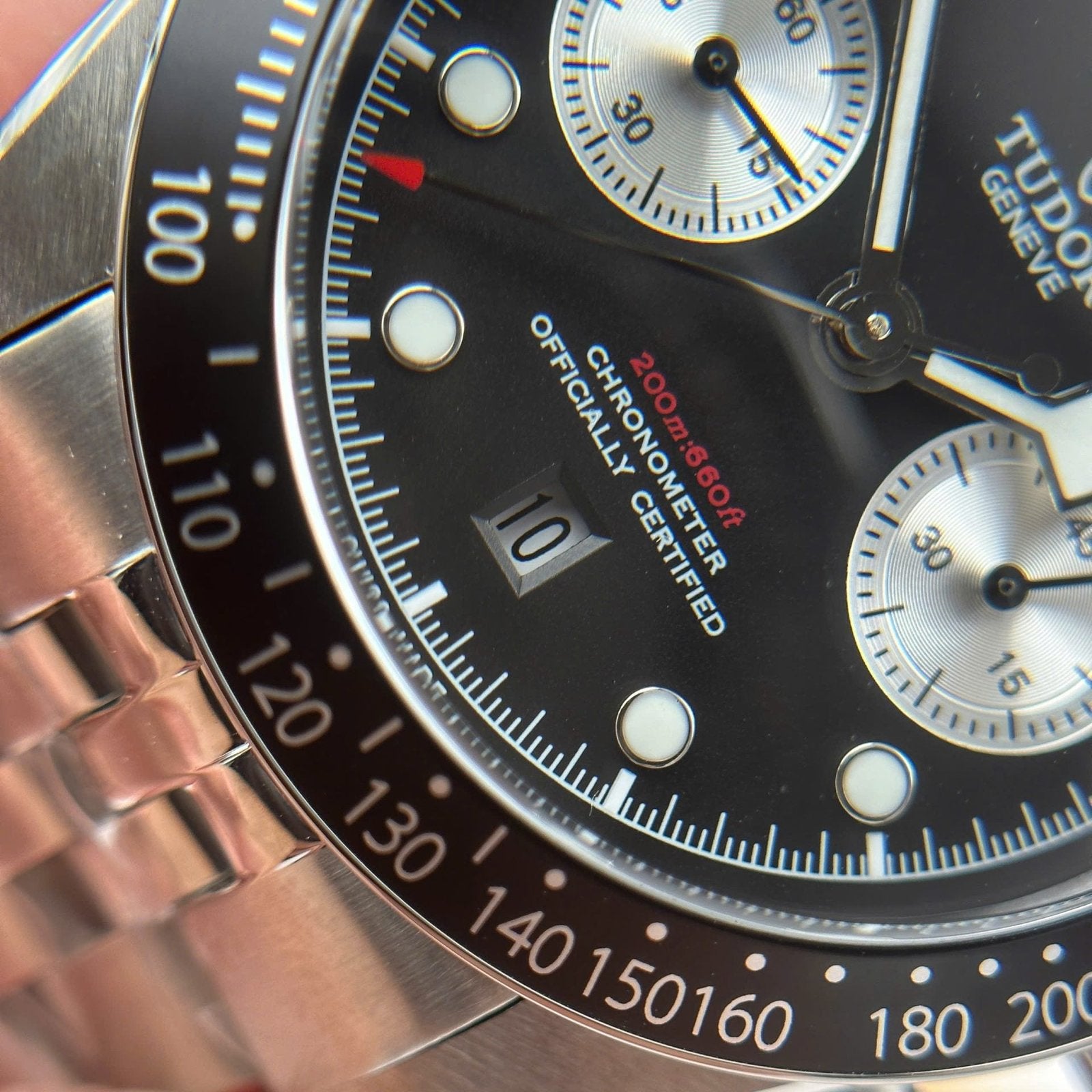 Tudor Watch Black Bay Chronograph Black Dial 41mm