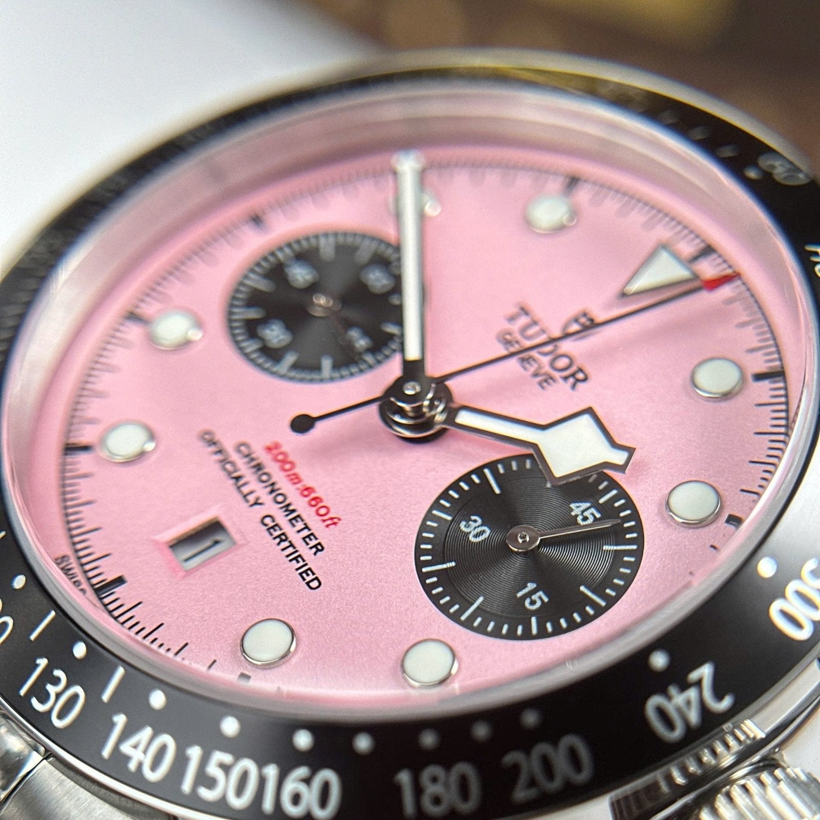 Tudor Watch Black Bay Chronograph Pink Dial 41mm