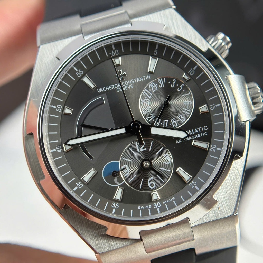 Vacheron Constantin Watch Overseas Dual Time 47450 Gray 42mm