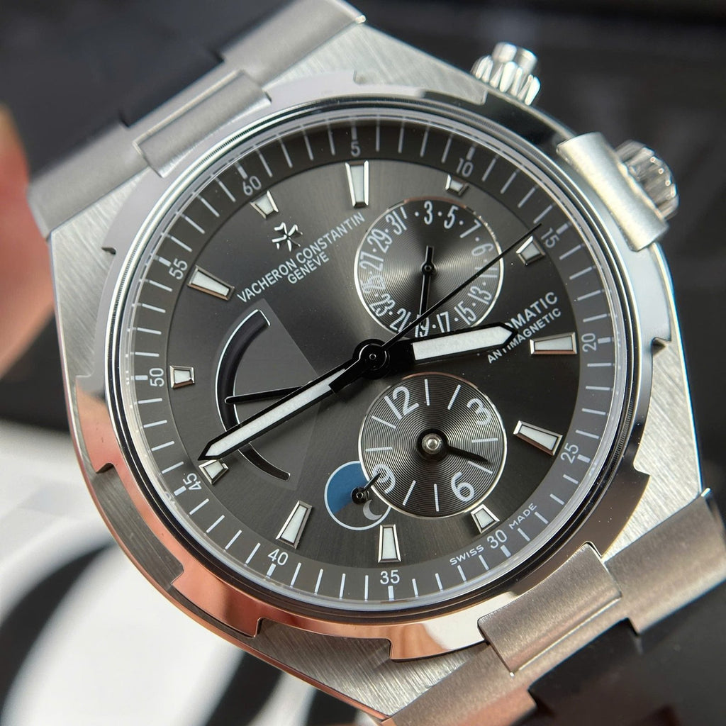 Vacheron Constantin Watch Overseas Dual Time 47450 Gray 42mm
