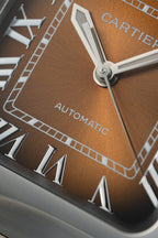 Cartier Santos WSA0065 Watch Women Dial Brown 35mm