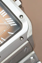 Cartier Santos WSA0065 Watch Women Dial Brown 35mm