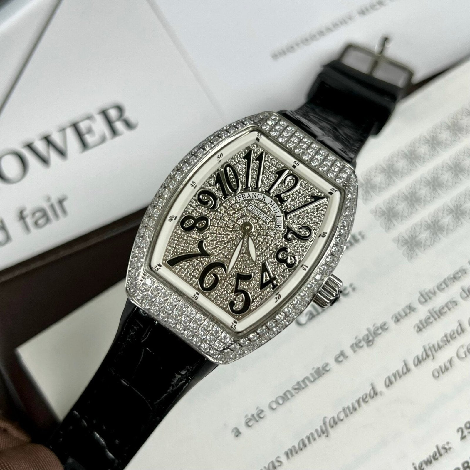 Franck Muller V32 Watch Womens Quartz 36mm