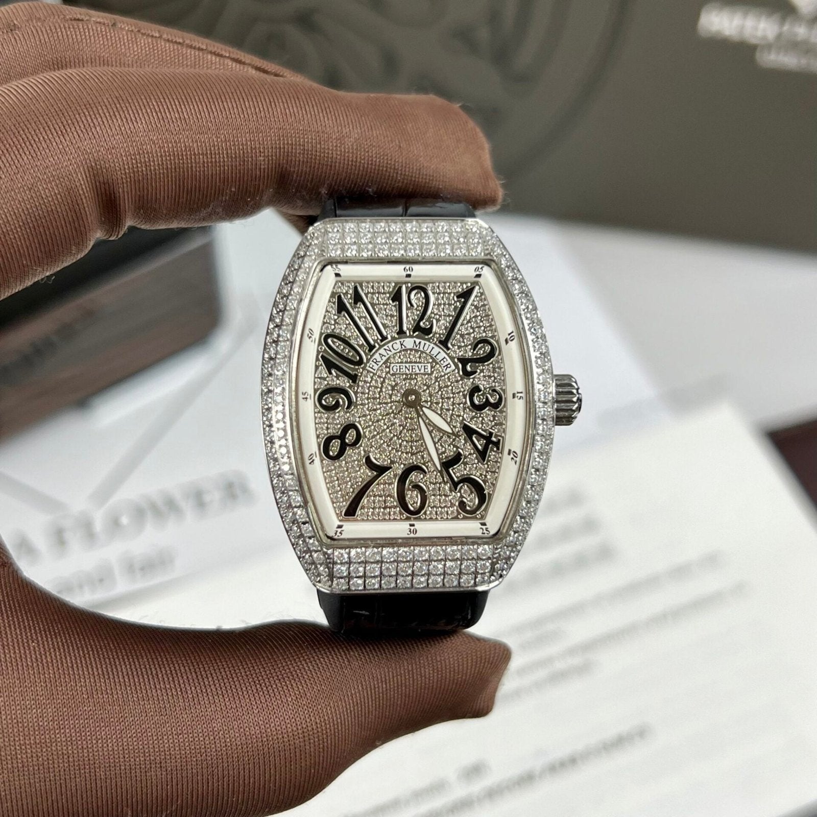 Franck Muller V32 Watch Womens Quartz 36mm