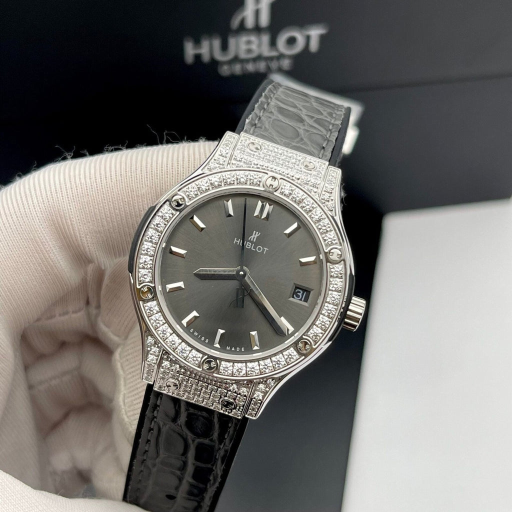 Hublot  Watch Classic Fusion Womens Gray Dial 33mm