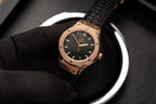 Hublot Watch Classic Fusion King Gold Leather Strap 33mm