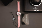 Hublot Classic Fusion Watch Dial Mother Of Pearl Pink + Moissanite Diamonds 33mm