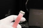 Hublot Classic Fusion Watch Dial Mother Of Pearl Pink + Moissanite Diamonds 33mm